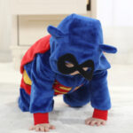 Combinaison pyjama Superman pour bébé avec capuche
