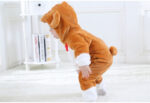 Combinaison pyjama chien pour bébé de profil