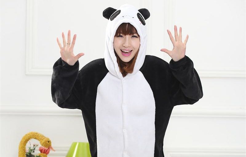 Combinaison pyjama Panda pour femme
