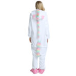 Dos de la combinaison pyjama Licorne